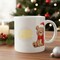 Wrapables 1.5 Inch Gold Foil Christmas Sticker Label Roll, Holiday Stickers for Sealing Cards, Envelopes, Gift Boxes, Festive Party Favors (500pcs), Festive Christmas